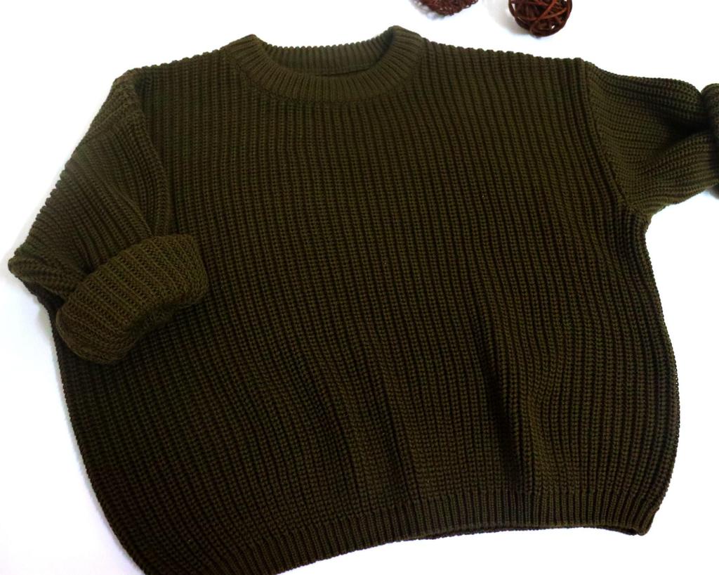 Baby Unisex 100% Cotton Knit Sweater - Soft & Comfortable