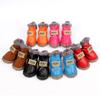 Multi Color Winter Pet Shoe Puppy Soft Sole Anti-Slip Fleece Thick Warm Durable Casual for Small Dog Foot Covers