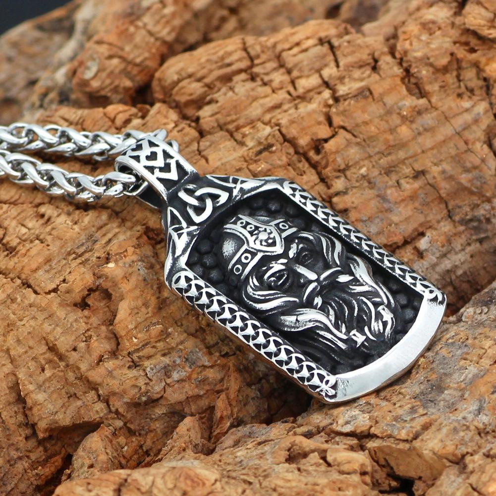 Viking Knight Nordic Necklace Nordic Rune 388