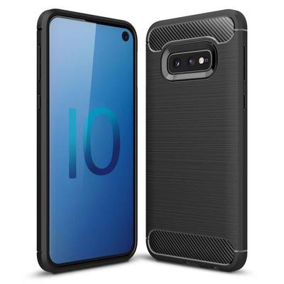 Silikonhülle - NALIA - Samsung Galaxy S10e - Ultradünner Schutz - Flexibel - Carbon-Look