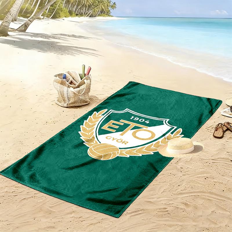 Gyori ETO 2D Flat Print Beach Towel, Large Soft Quick Dry Towel for Beach Camping Swimming