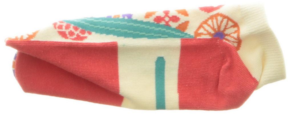 Maeda Senkou Wagyo Tabi Socks with Floral Pattern Women's Sneaker-Length (102729)