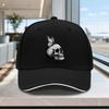 Adjustable Butterfly Skull Print Baseball Cap Lightweight Unisex Hat For Outdoor Weddings Parties