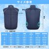 Joyesplay Airflow Latest High Circulating Heatstroke Summer Heat Unisex Air-Conditioned Workwear, Fan-Powered Vest, Lightweight, 3-Level Adjustment,