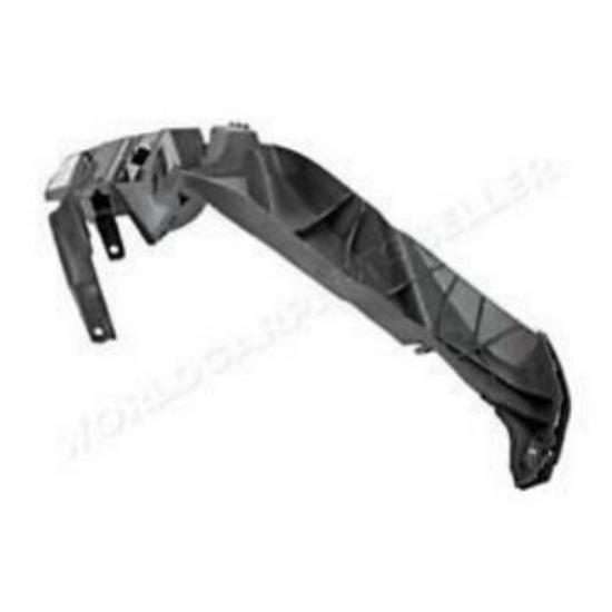 BMW X1 E84 Headlight Brackets (Left: 51642990179, Right: 51642990180)