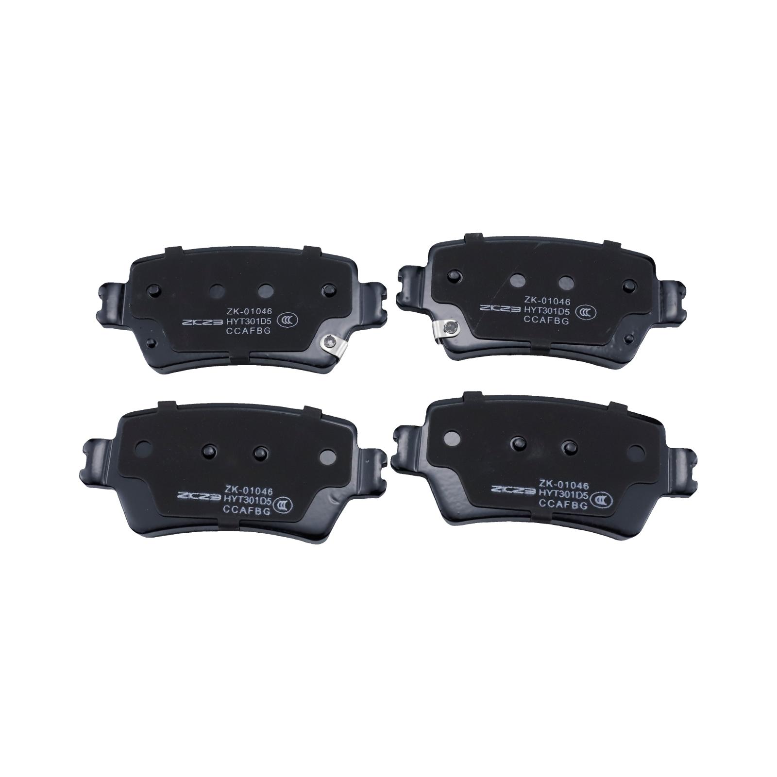 Комплект задних тормозных колодок для JAC JS8 JS6 1.5T 300T SOL QX X8 Дисковый тормоз Запасные части Автоаксессуары Rear