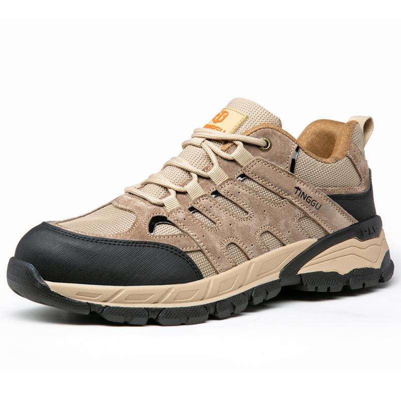 

Male Electrical Insulated Shoes Composite Toe Safety Shoes Men Puncture-Proof Work Sneakers Men Outdoors Indestructible Shoes 36
