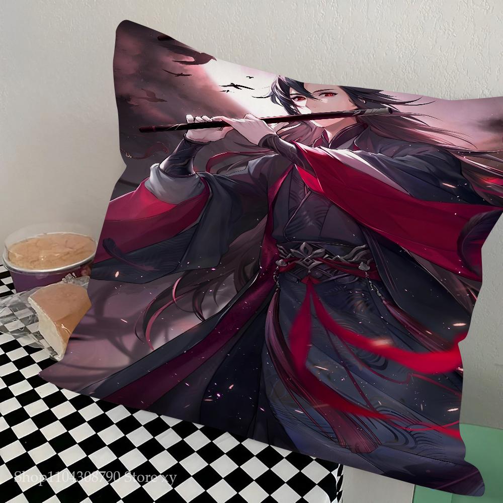 Anime Grandmaster Mo Dao Zu Shi MDZS Pillow Bedroom Sofa Leisure Comfort Cushion Car Living Room Home Decoration