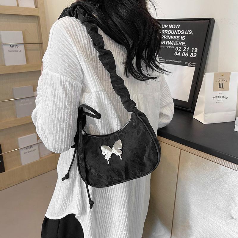 This year's popular 2025 new personalized niche design single shoulder underarm bag women's casual messenger bag women