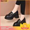 Soft-soled New Black Shoes, Versatile High Heels, Women's Shoes That Are Not Tired After Standing for a Long Time