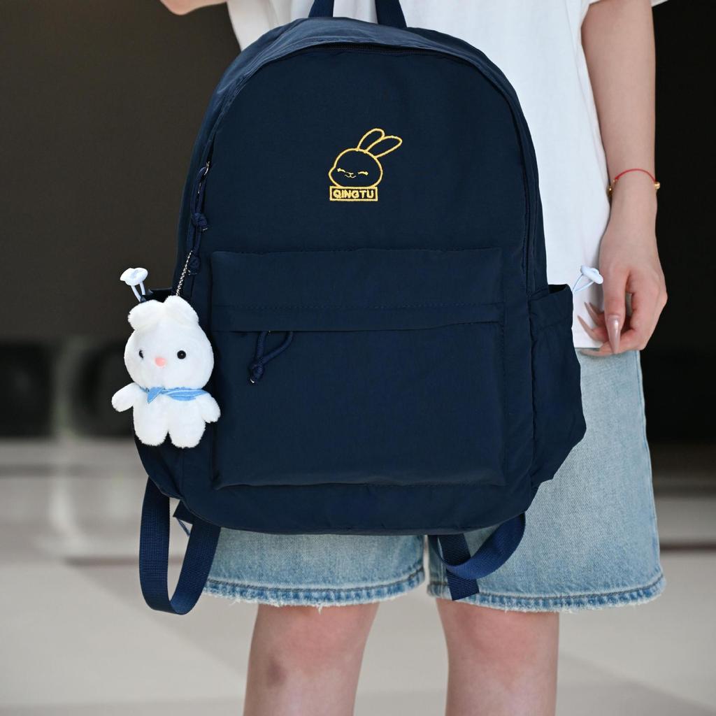 Schoolbag Korean version fashion college style backpack women's travel bag leisure bag trend high school student schoolbag backpack