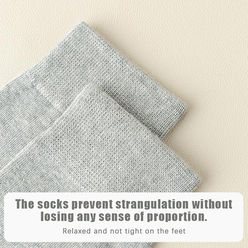 Men Toe Socks Long Cotton Simple Business Stockings Breathable 5 Finger Socks Calf For 4 Seasons