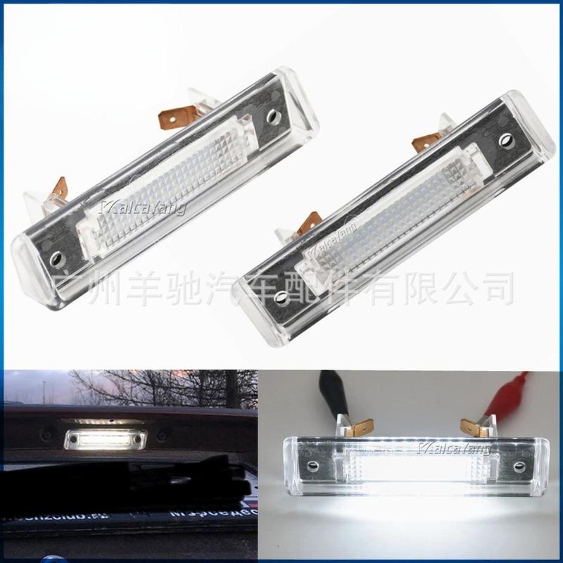 

LED Rear License Plate Light Compatible with Mercedes SL R129 E S124T 1985 1996 High Quality Car Accessories tallation Kit