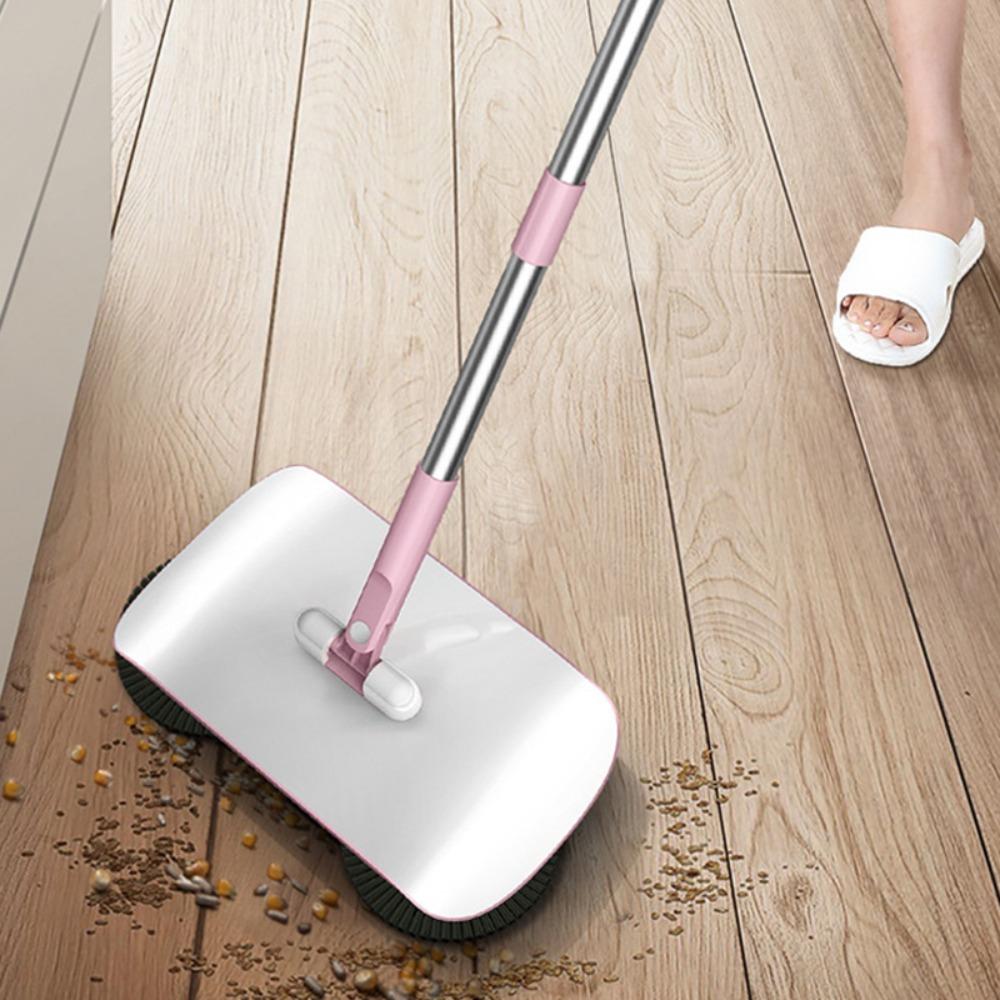 Powerful Suction Hand Push Sweeper Non Electric Sweeper Mop Cleaner Kitchen Cleaning