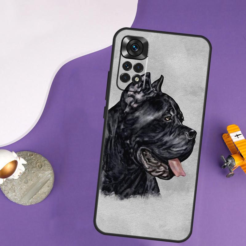 Cane Corso Italian Mastiff Case For Xiaomi Redmi Note 13 Pro 14 12 9 10 11 Pro 10S 11S 12S Redmi 14C 13C 10C 12C Cover