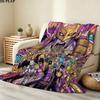 1pz Coperta in Flanella con Fantasia di Jojo's Bizarre Adventure Adatta a Tutte le Stagioni per Arredamento Casa Calore e Comfort Regali Regalo Festivo