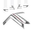 2PCS Front Fog Light Cover Trim for 2025 Honda CR-V, Chrome ABS, Polished Chromium Finish, Stylish & Scratch Resistant