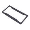 1/2Pcs Universal License Plate Frame Carbon Pattern Plastic License Plate Frame Bracket With Standard Screw Kits