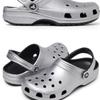 Crocs Classic Metallic Clog Silver 205831 0p1