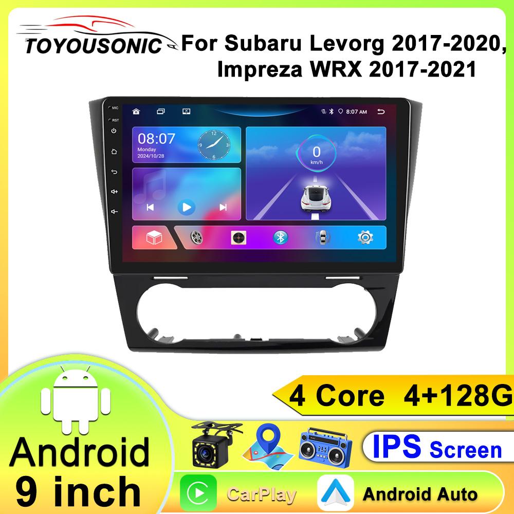 Android Car Multimedia Player For Subaru Levorg 2017-2020 Impreza WRX 2017-2021 GPS Navigation CarPlay 4G Head Unit Stereo Video Player