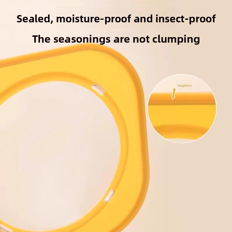 Multi-compartment Spice Box for Kitchen and Home Use