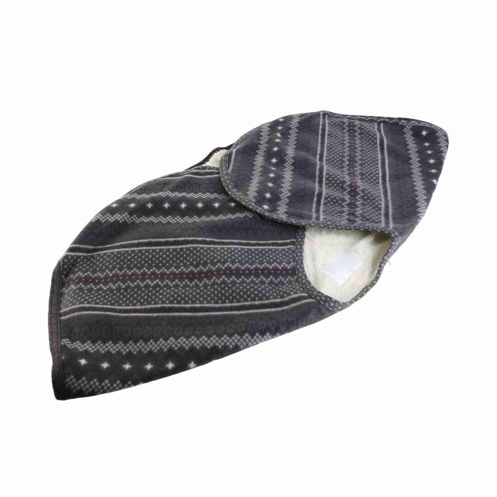 Double Sided Plush Warm Shoulder Cape Old People Shoulder Protective Shawl for Winter