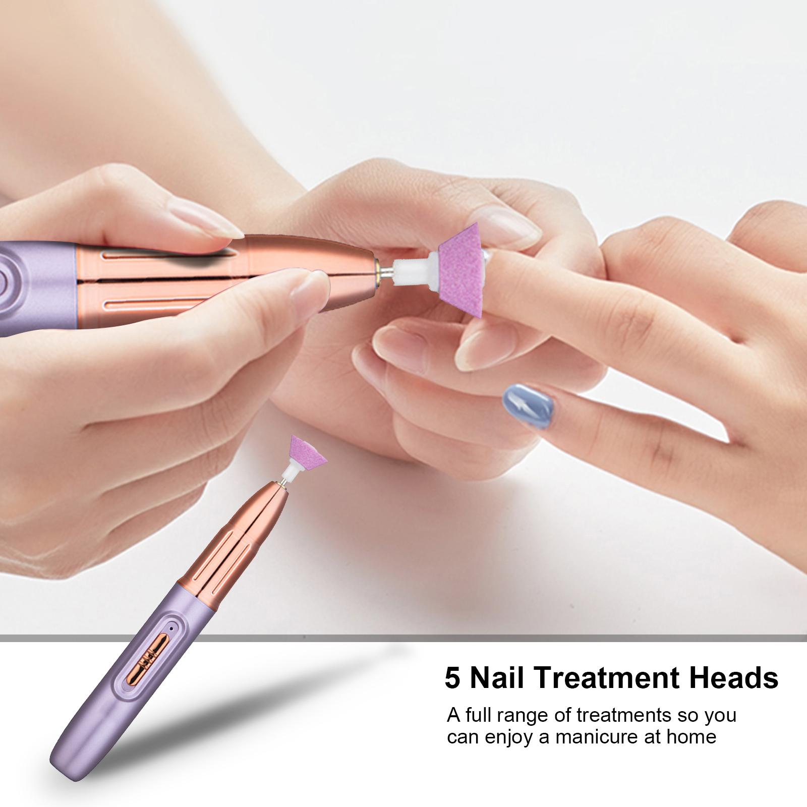 

Профессиональный электрический маникюрный педикюрный набор для ногтей пилочка для натуральных акриловых ногтей удобное использование 2