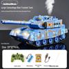 Remote Control Off-Road Armored Tank Toy with Firing Capability