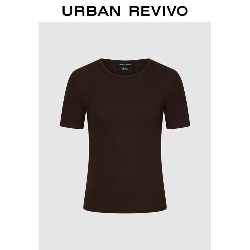 UR2026 Women s Slim Fit Round Neck T-shirt M