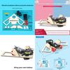 Science Obstacle Avoidance Car Robot Kit For Student Stem Learning