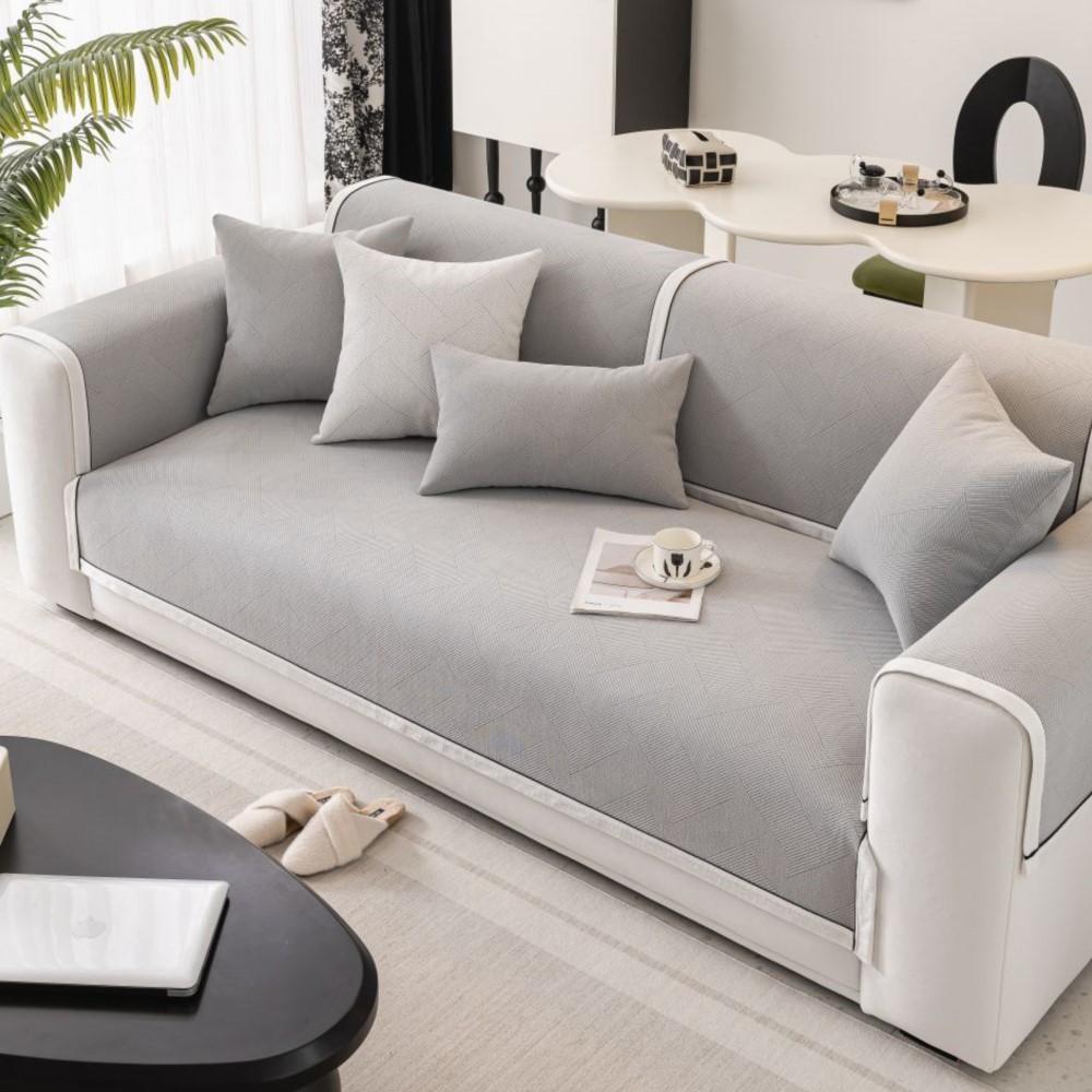 Living Room Non-slip Couch Sofa Cover  Summer Nordic Universal Chenille Sofa Cushion Cover Slipcover Funda
