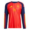 Spain 2026 World Cup Spain National Team Lamine Yamal 19 Home Long Sleeve Quick Dry Football Jersey Player Version Men Jersey JZ5776-19