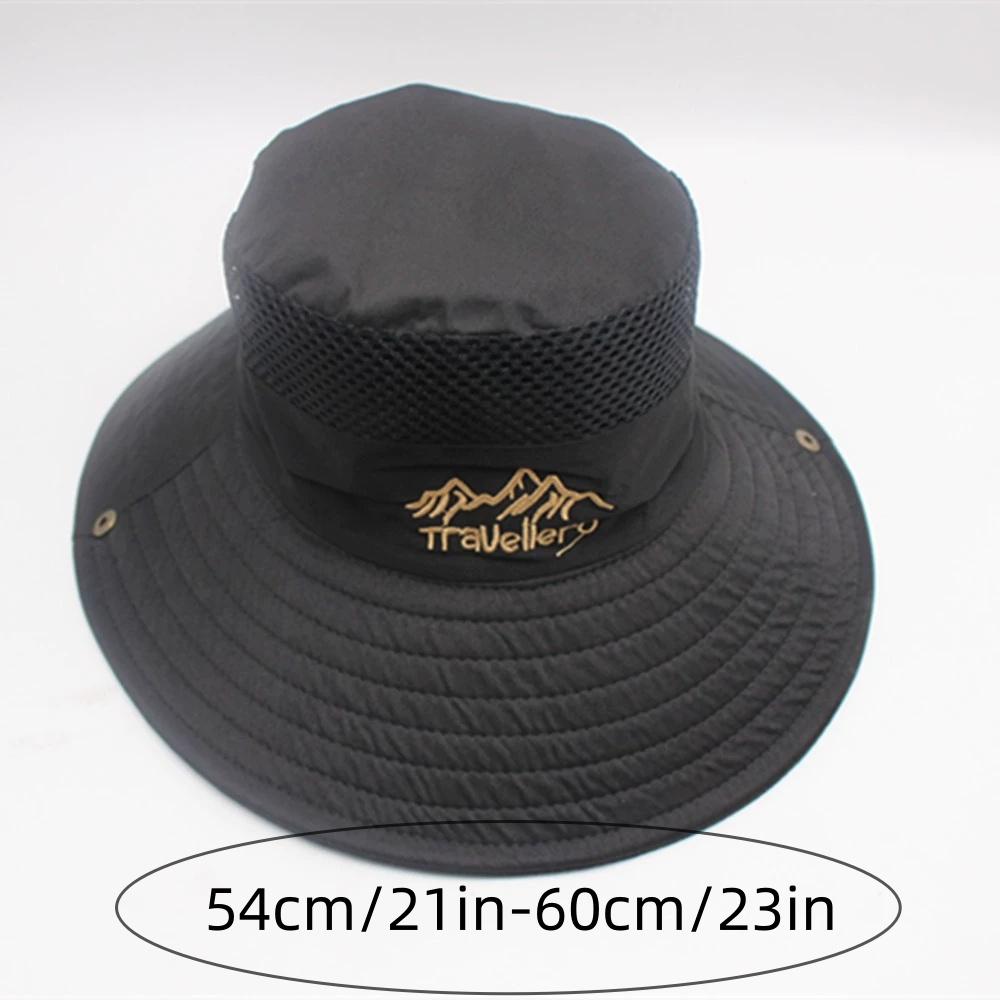 Herren Hüte Trendige Sommer Atmungsaktive Sonnenhüte für den Außenbereich, Erhältlich in 4 Farben Als Fischerhut.