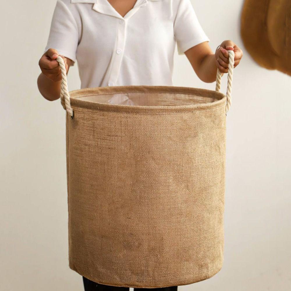 Waterproof Dirty Clothes Basket Large Capacity Toys Storage Bins  For Clothes Toys