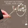 Butterfly Hairpin For Women Alloy Tassel Hairpins Vintage Floral Hair Accessories For Wedding Festivals Hairpins