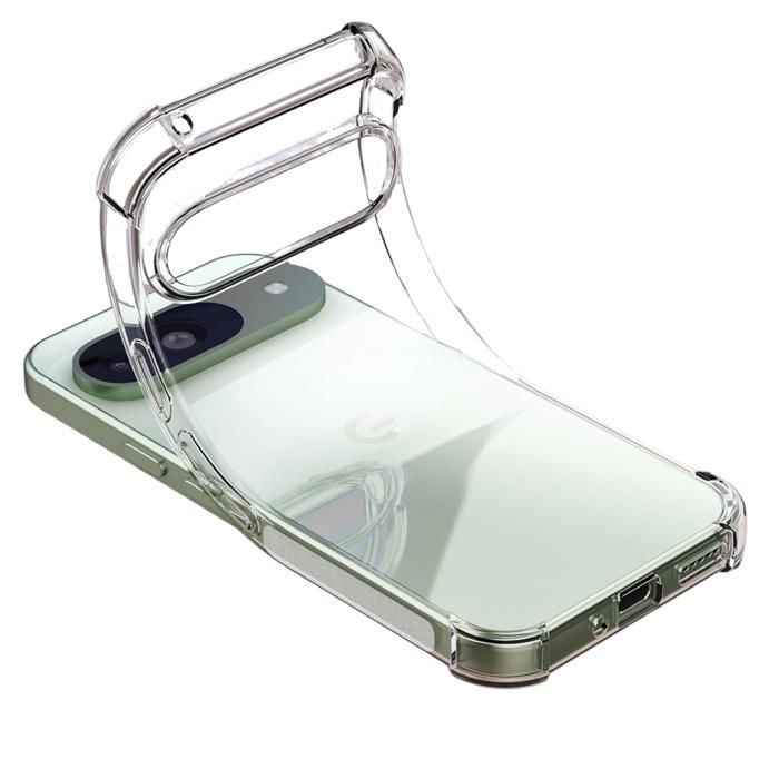 Coque Antichoc pour Google Pixel 9 / Pixel 9 Pro - Protection TPU Souple Transparent Phonillico®