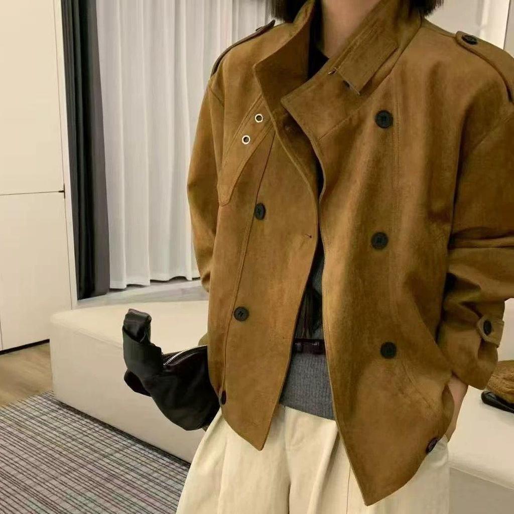 Chice Damen Petite Wildleder Samtjacke (Herbst Winter 2025)