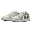 Jordan Air Jordan 1 Fashion Low top Vintage Basketball Shoes Women's Green HF4078-100(Team366-)