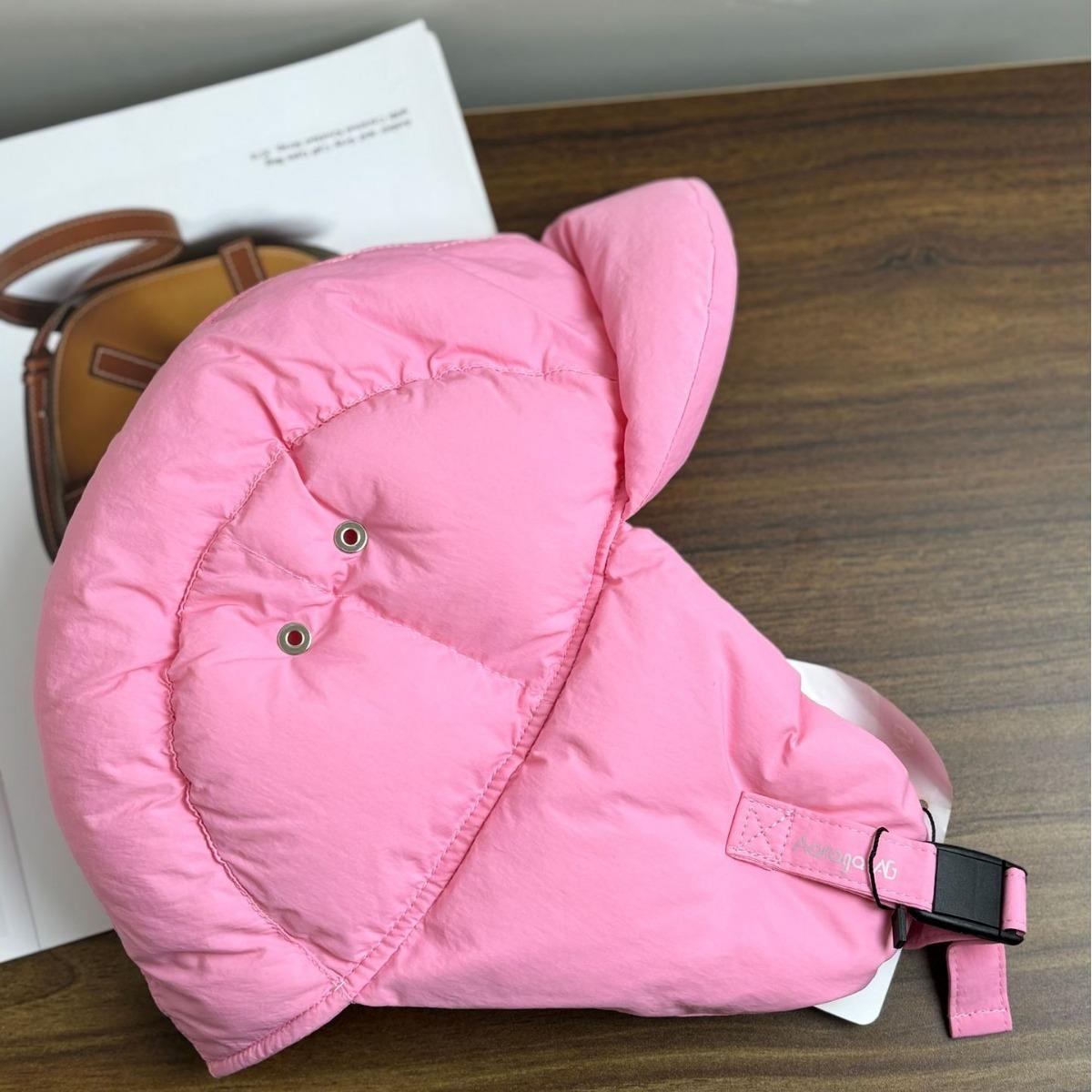 

Зимова пухова шапка Лей Фенга зимова універсальна теплозахисна шапка для захисту вух шапка-авіатор чоловіча та жіноча альпіністська шапка для захисту вух M（56-58cm） рожевий