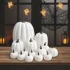 Halloween Artificial Pumpkins Set Of 14Pieces Durable User Friendly Materials For Tabletop Porch Decors