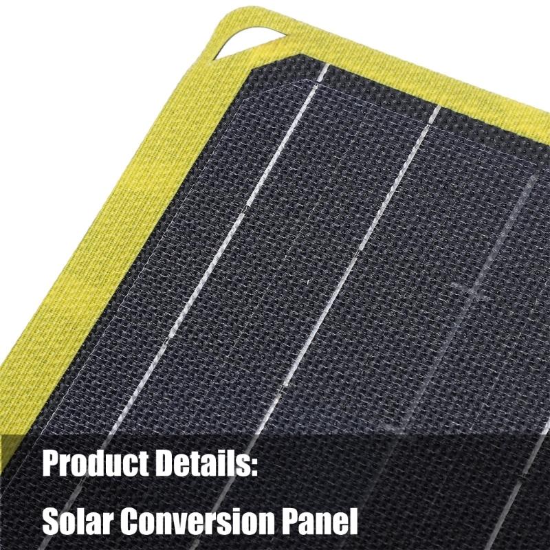 Multifunktionales 40W faltbares Solarpanel mit doppeltem USB- und Port-ETFE-Materialbeschichtung für alle Wetterbedingungen