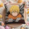F-Fire Force anime Cushion Cover Home & Car Multi-Scene Pillow Cover - Reversible, Soft & Durable for Daily Use