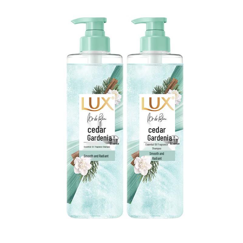 LUX Smooth & Radiant Cedar Gardenia Scent Shampoo