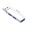 Efficiency USB C Hub 3Ports USB3.0 Hub for 5Gbps Data Transfer USB2.0 480Mbps