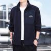 Woodpecker Men's Thickened Fleece Hoodie Jacket - Warm Stand Collar for Autumn/Winter Outdoor Sports