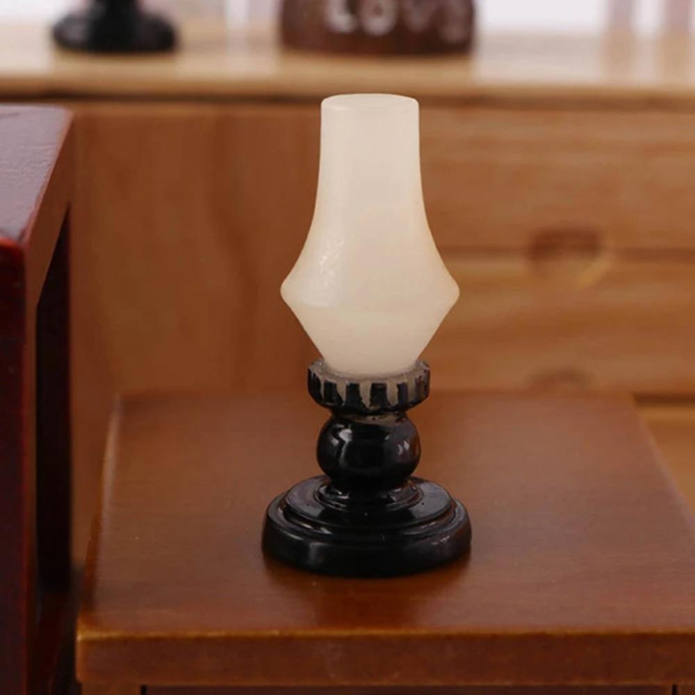 1Pcs Doll House Accessories Dollhouse Mini Candelabra Dollhouse Miniature Candlesticks  Girl Toys
