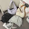 2025 new fanny pack simple and versatile male and female college students high value going out leisure commuting crossbody breast bag
