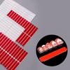 LINMANDA Double Sided Nail Tape Nail Display Strip Nail Display Design Supplies Suitable for Nail Stickers and Nail Salons
