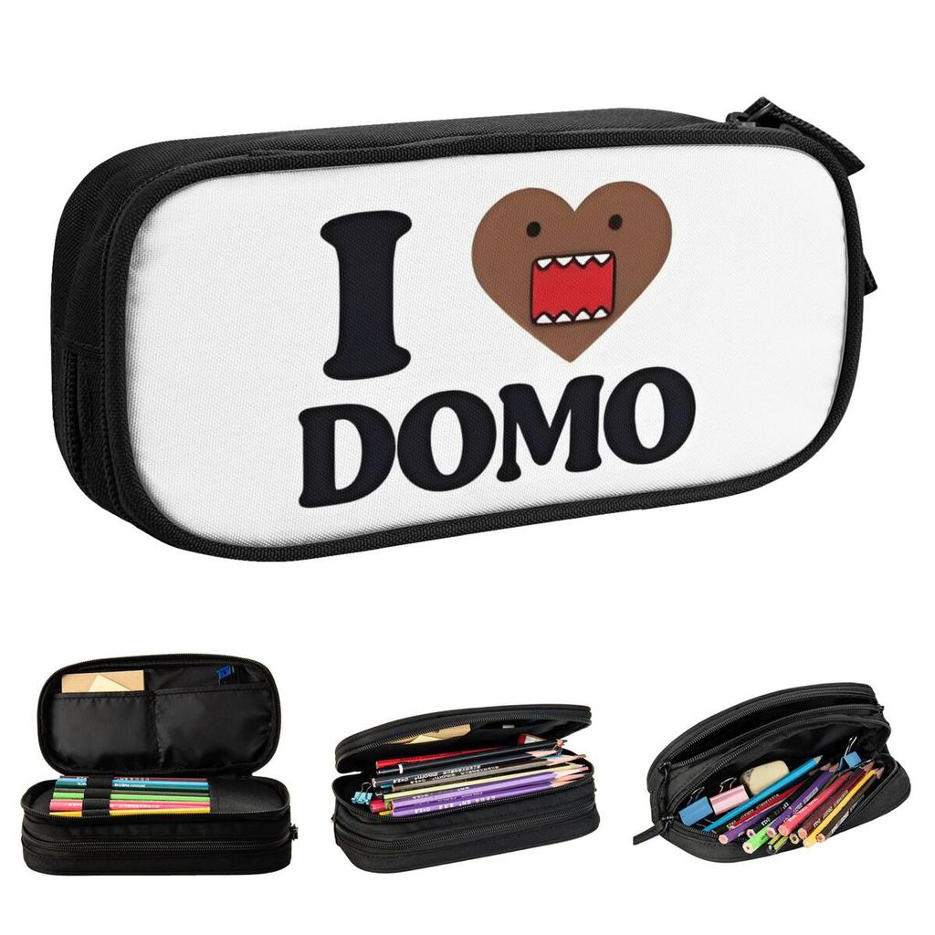 Creative I Love Kun DJ Pencil Case Pencilcases Pen Holder Kids Large Storage Bag Students School Gift Accessories