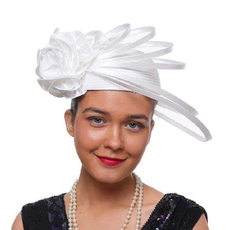 Oversized Hat Women Floral Headwear for Girls Delicate Hair Accessories